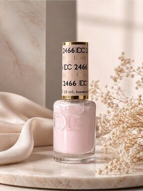 DND 2466 Fresh Linen Pink Nail Polish